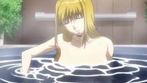 Anime teenage gets fucked in bathtub